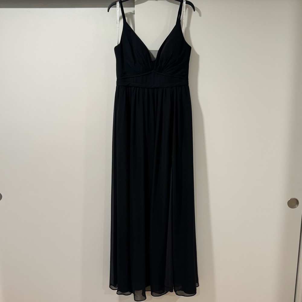 Azazie BLACK Dress Size 12